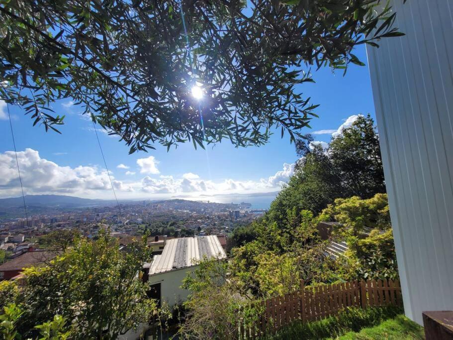 Villa Acogedora Casa Con Vistas Panoramicas De Vigo Exterior foto