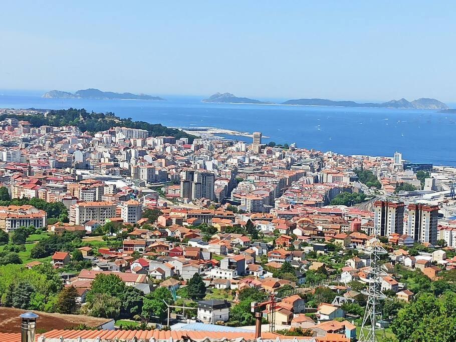 Villa Acogedora Casa Con Vistas Panoramicas De Vigo Exterior foto